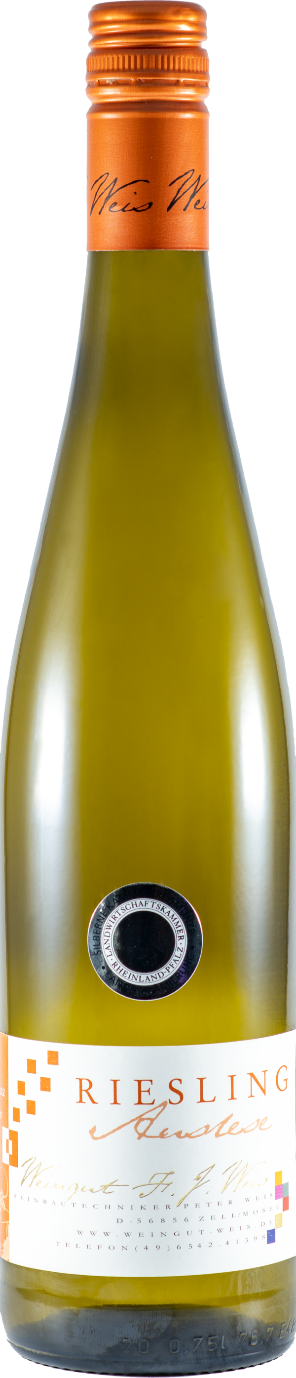 2018 Zeller Schwarze Katz Riesling Auslese -edelsüß-